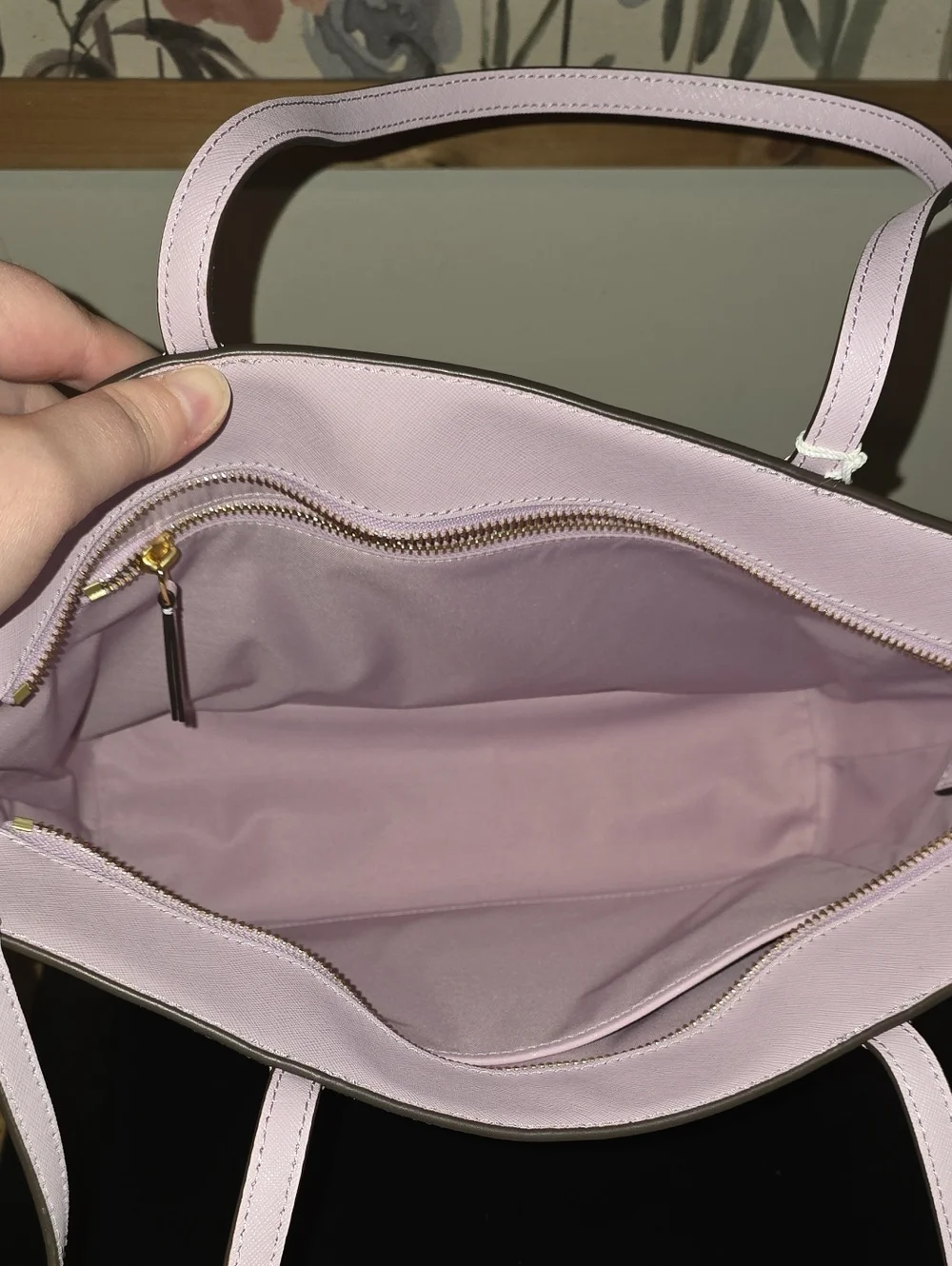 Tory Burch Small Tote- Pale Purple